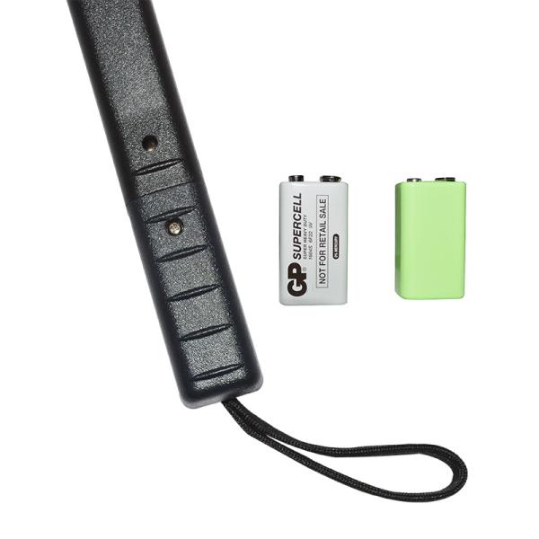 Rechargeable mini handheld metal detector / body scanner round head