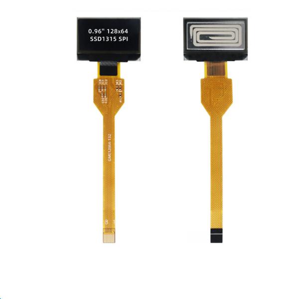0.96 Inch PMOLED Display Module 128X64 Dots 8PINS SPI Interface Driving IC SSD1315