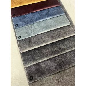 Upholstery Polyester Print Fabric Plain For Sofa Cushion Pillows