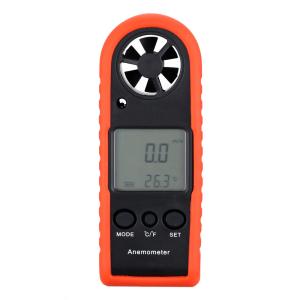 China Wind Speed sensor Instrument Mini Handheld LCD Digital Anemometer air speed gauge flow meter tachometer on sale