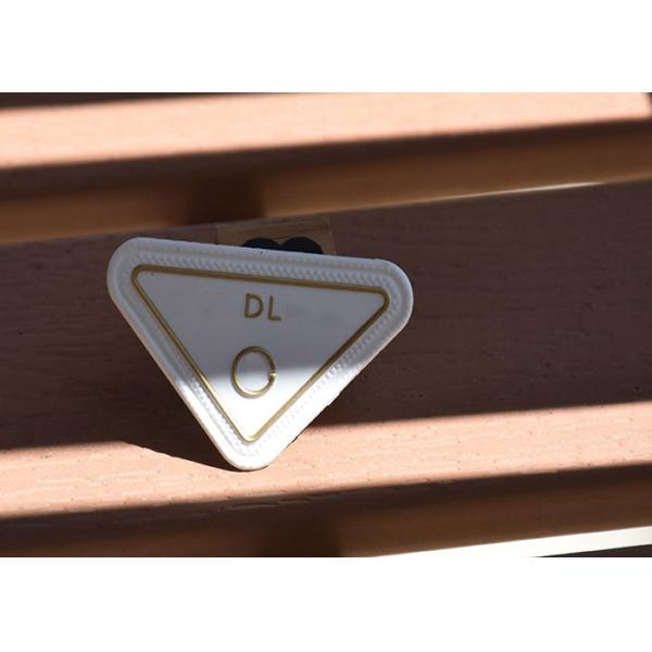 White Eco Friendly TPU Printed Label Customised Gold Logo For Garments