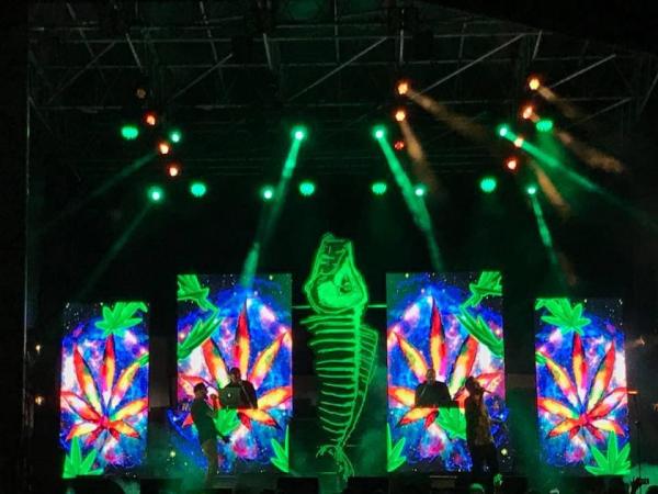 Buy Super Slim Stage LED Screen  1200 Nits Brightness Interior LED Panels for Stage at wholesale prices