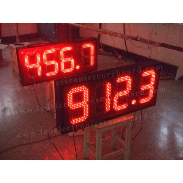 Multi Functional Digital Gas Price Signs With ROHS Certificate 888.8 Format