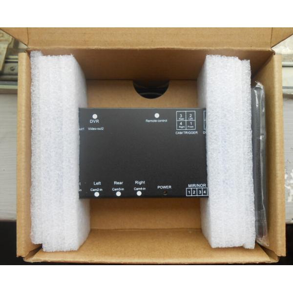 HD 720P CCTV Mobile DVR 360 Degree Panoramic Vehicles Splitter Sunta 4ch Camera