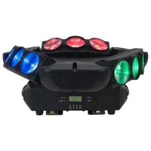 Buy cheap RGBW 4in1 9 Eyes Spider LED Moving Head Wash IP20 For Disco Club from wholesalers