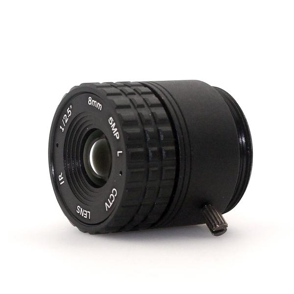 5MP 8mm Lens CS Mount HD 1/2.5 CCTV Camera lens for Day/night CCD/CMOS Security CCTV HD IP Camera
