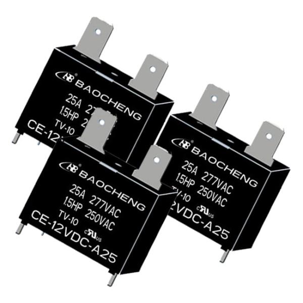 AgSnO2 Contact 12VDC Baocheng Relay Meeting High Industrial Standards