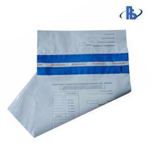 Quality Recyclable Tamper Evident Plastic Bags With Self Adhesive Seal for sale