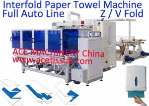 Full Automatic Paper Towel Machine With Auto Transfer To Hand Towel Log Saw