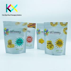 China BRC Custom Printed Resealable Food Bags Laminated Foil Snacks Packaging Pouches on sale