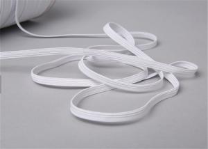 China Cotton Earloop Flat Elastic Cord Different Colors Sizes Are Available on sale