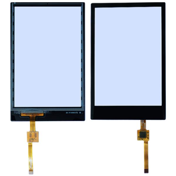 Small Capacitive LCD Touch Screen Panel USB Black Frame Anti Glare Glass