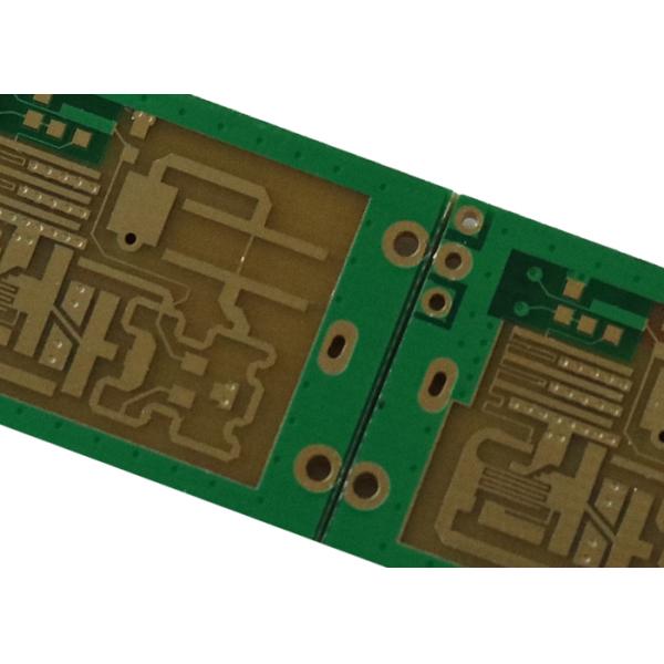 Green Rogers Printed Circuit Board Fabrication High Frequency