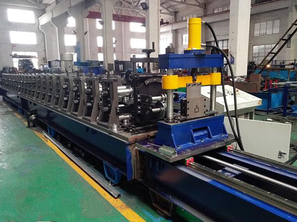 Buy Rafted Type CNC Roll Forming Machine For Custom Warehouse Pallet Racks at wholesale prices