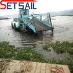 7.2m-25m Total Length Lake Trash Cleaning Machine with and 7.5-50m3 Loading