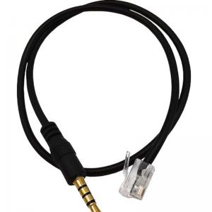 Quality Male 3.5mm Audio Plug to RJ45 RJ11 CAT6 6P6C 4P4C UTP Cable Network Cable Adapter for sale