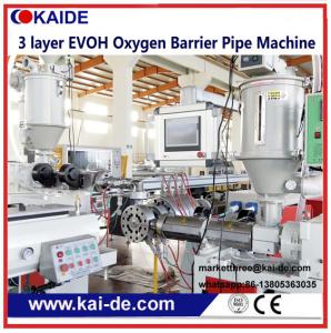 Quality 3 Layer PEX/EVOH oxygen barrier pipe production machine EVOH pipe extrusion machine Supplier for sale