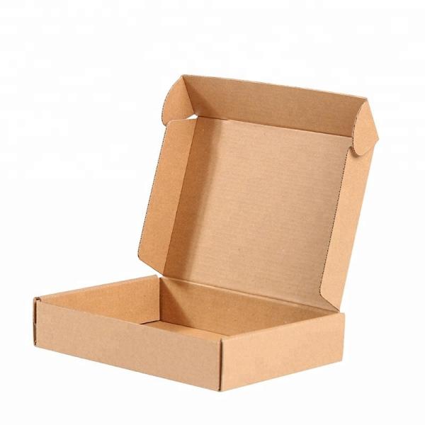 Durable corrugated cardboard boxes in various colors and sizes Brown packaging boxes