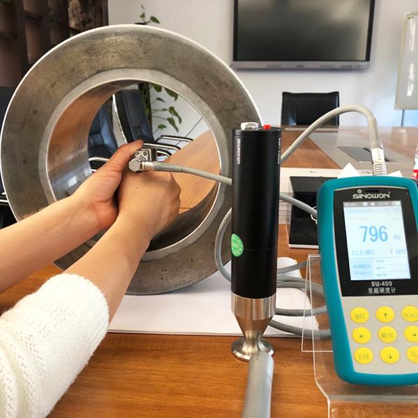 Shorten Ultrasonic Hardness Tester SU-340T Tube / Inner Wall Hardness Tester