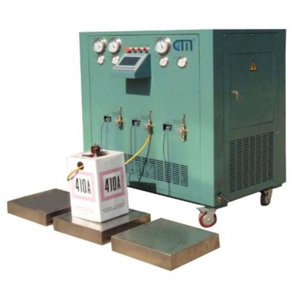 Buy R22 R134a freon recovery filling machine oil less refrigerant split charging R404a R410a recharge machine refilling syst at wholesale prices