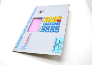 China Custom Flat PCB Membrane Keypad , Push Button FPC Membrane Switch on sale