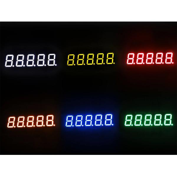 180mcd Seven Segment LED Display Common Anode 5 Digit LED Display 0.56 Inch