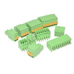 Quality 2.50mm Pitch Screwless Spring Crimping Pluggable PCB Terminal Blocks for sale
