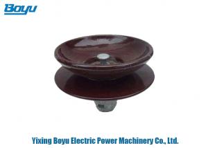 China High Frequency Disk Type Insulator Anti - Pollution Porcelain Suspension Insulator on sale