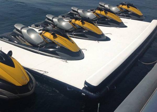Buy Floating Inflatable Yacht Slides Boat Extension Dock With 3 Years Warranty at wholesale prices