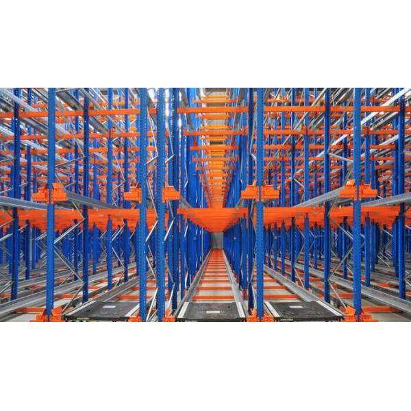 Electric Movable Pallet Rack Storage Systems With Color Powder Coated Finish
