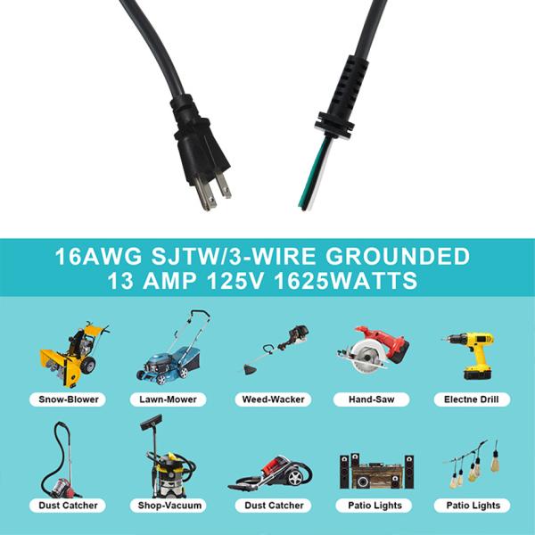 16AWG SJTW/3-WIRE GROUNDED