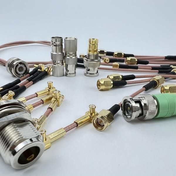 Bulkhead RF Coaxial Connector TNC BNC UHF N SMA SMB SSMA SSMB SMC SSMC Panel Mount