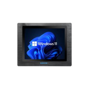 Quality High Brightness 350 Cd/m2 Industrial Panel Mount Monitor with 1000 1 Contrast Ratio and 4 3 Aspect Ratio Capacitive Touch for sale