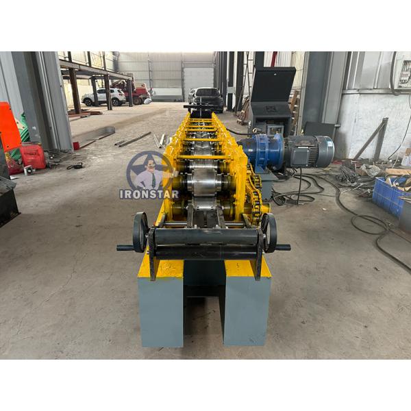 2.5mm 50*50mm tracking cutting angle bead roll forming machine in Cambodia