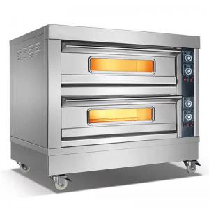China Baking Oven Commercial 2 Deck 4 Tray Bread Oven Bakery Equipment For Sale Philippines on sale
