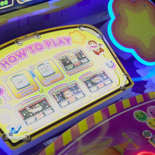 Crazy Toy City Coin Pusher Arcade Redemption Game Machine For Amusement Park