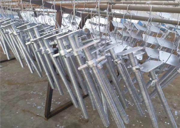 Buy Adjustable Scaffolding Leveling Jacks Scaffold Construction Screw Jacks at wholesale prices