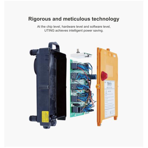Industrial Wireless Joystick Remote Control Telecrane F24-60 Manual Overhead Crane