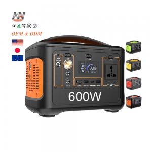 Quality Multiple Type C 600W Suitcase Solar Portable Power Station / Cheap Price 296Wh 300W Lifepo4 Portable Power Supply Stations for sale
