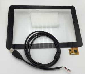 Quality 10.1 Inch Projected Capacitive Touch Screen With USB / I2C Port Multi Touch for sale