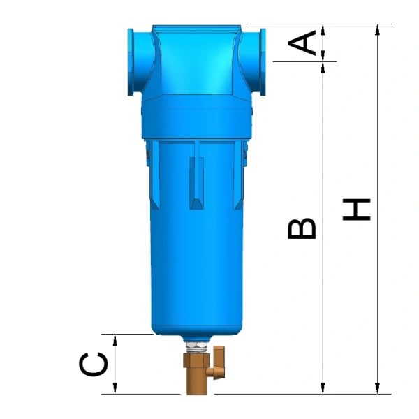 Precise Compressed Air Filter for Food Industry