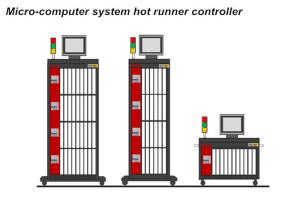 Quality Micro-computer system hot runner controller manufacturer |TDC800 temperature controllers with moveable LCD from China for sale