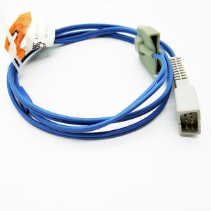 Quality Nellco Soft Tip Monitor SPO2 Sensor 1.1M Length TPU Material 9 Pin Connector for sale