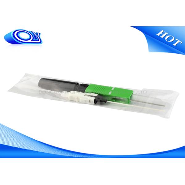 FTTH SC APC Fiber Optic Quick Connection Fast Connector For Drop Cable / Sc Apc Fast Connector