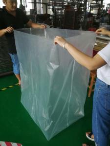 Quality Clear Plastic PVC Mattress Cover Bag , Nylon Plastic Bag With Zipper Closure for sale