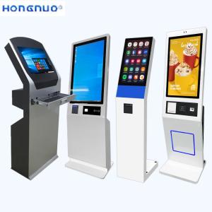 China Customizable self service payment terminal with Optional Magnetic Stripe Card Swiper and RK3568 Android Solution Metal case Black on sale