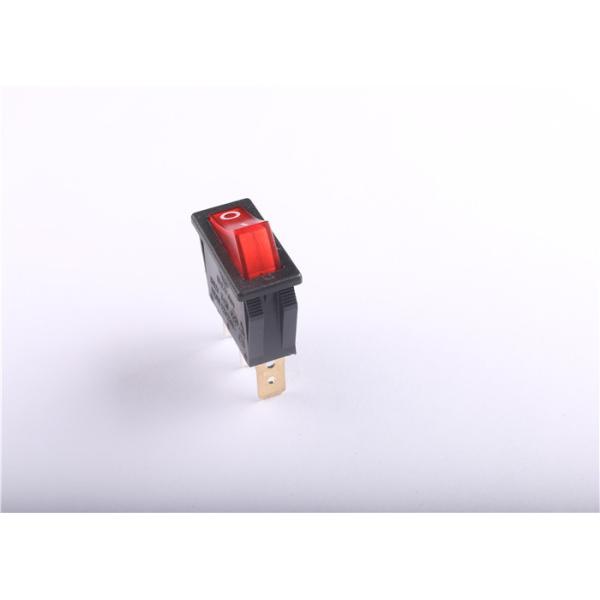 3 Way Illuminated Rocker Switch Heat Resistant With Silver Contact Points Inside