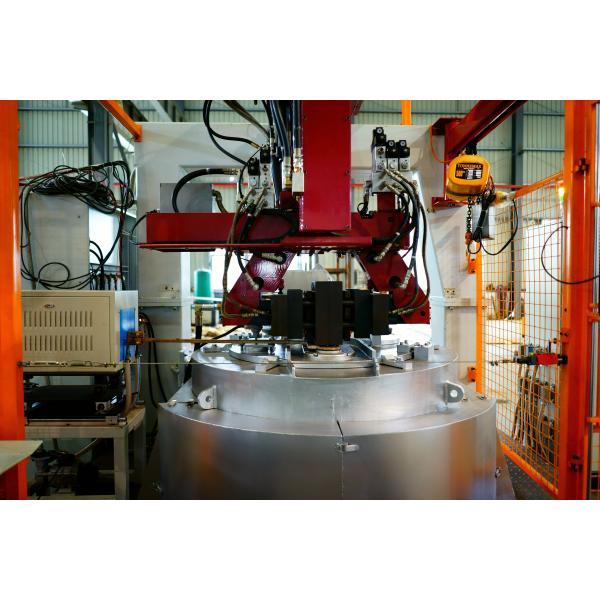 Double Robot Brass Pressure Die Casting Machine For Plumbing Fittings