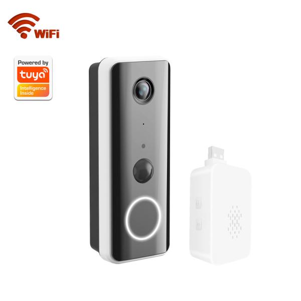 Buy 1080p Wifi Doorbell Camera Two Way Intercom With Chime at wholesale prices