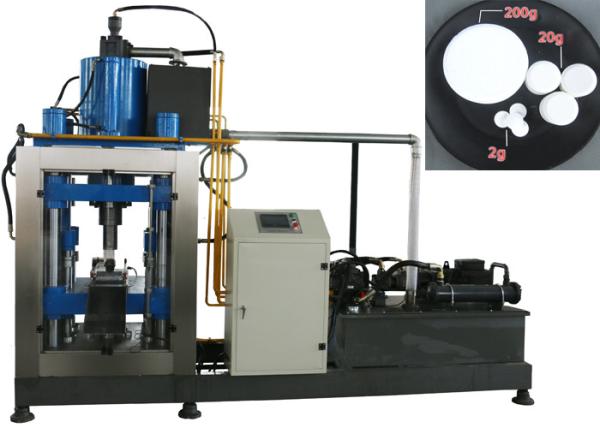 Buy Custom Pill Press Machine , Single Punch Tablet Making Machine TCCA Chlorine Applied at wholesale prices